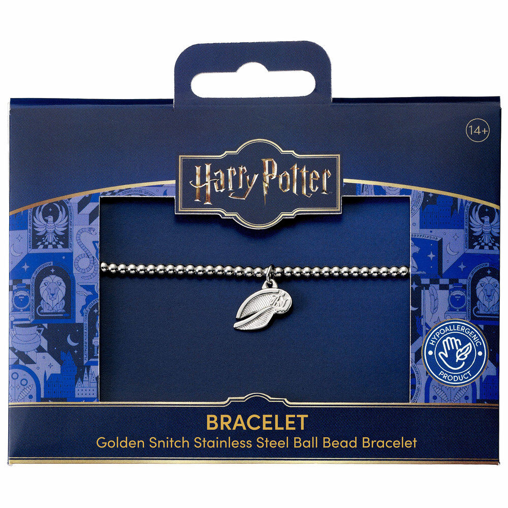 Pulsera Snitch Dorada Harry Potter Frikytopia