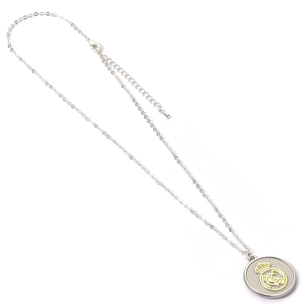Colgante Real Madrid plateado Frikytopia