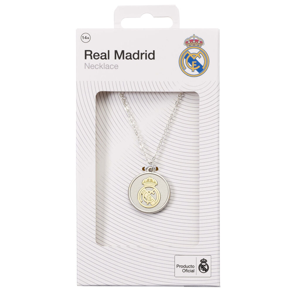 Colgante Real Madrid Plateado