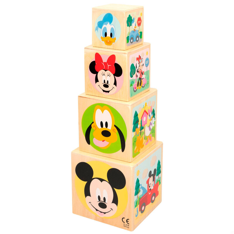 Torre Cubos Madera Disney