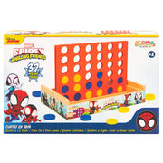 Juego Cuatro en Raya Madera Spidey Marvel