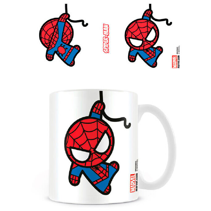 Taza Kawaii Spiderman Marvel Frikytopia