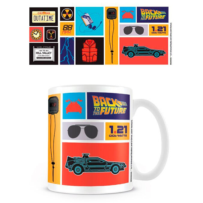Taza Regreso al Futuro Frikytopia