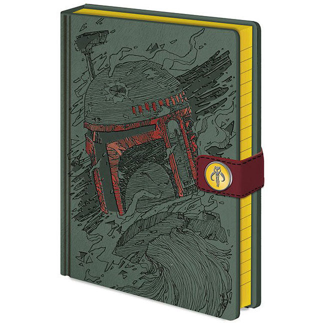 Cuaderno A5 premium Boba Fett Star Wars Frikytopia
