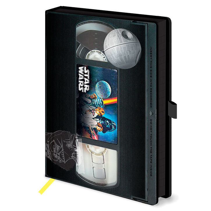 Cuaderno A5 premium VHS Star Wars Frikytopia