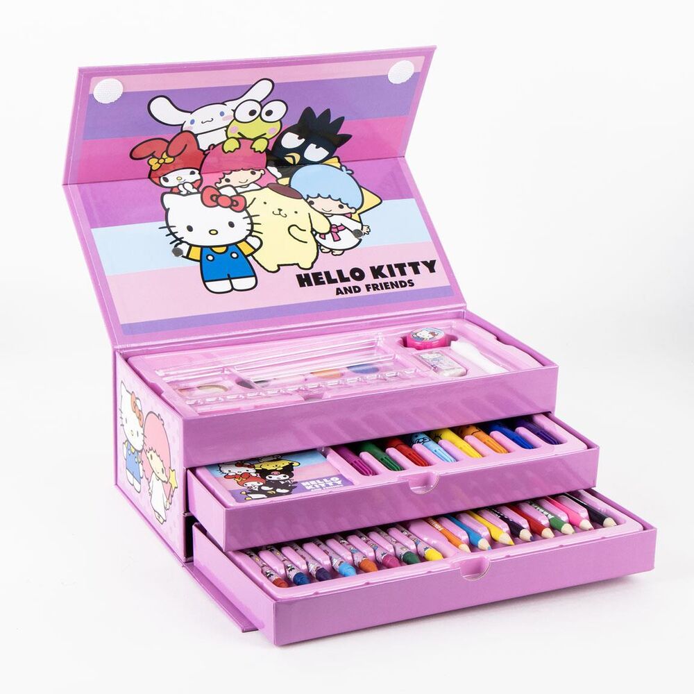 Maletin Coloreable Hello Kitty