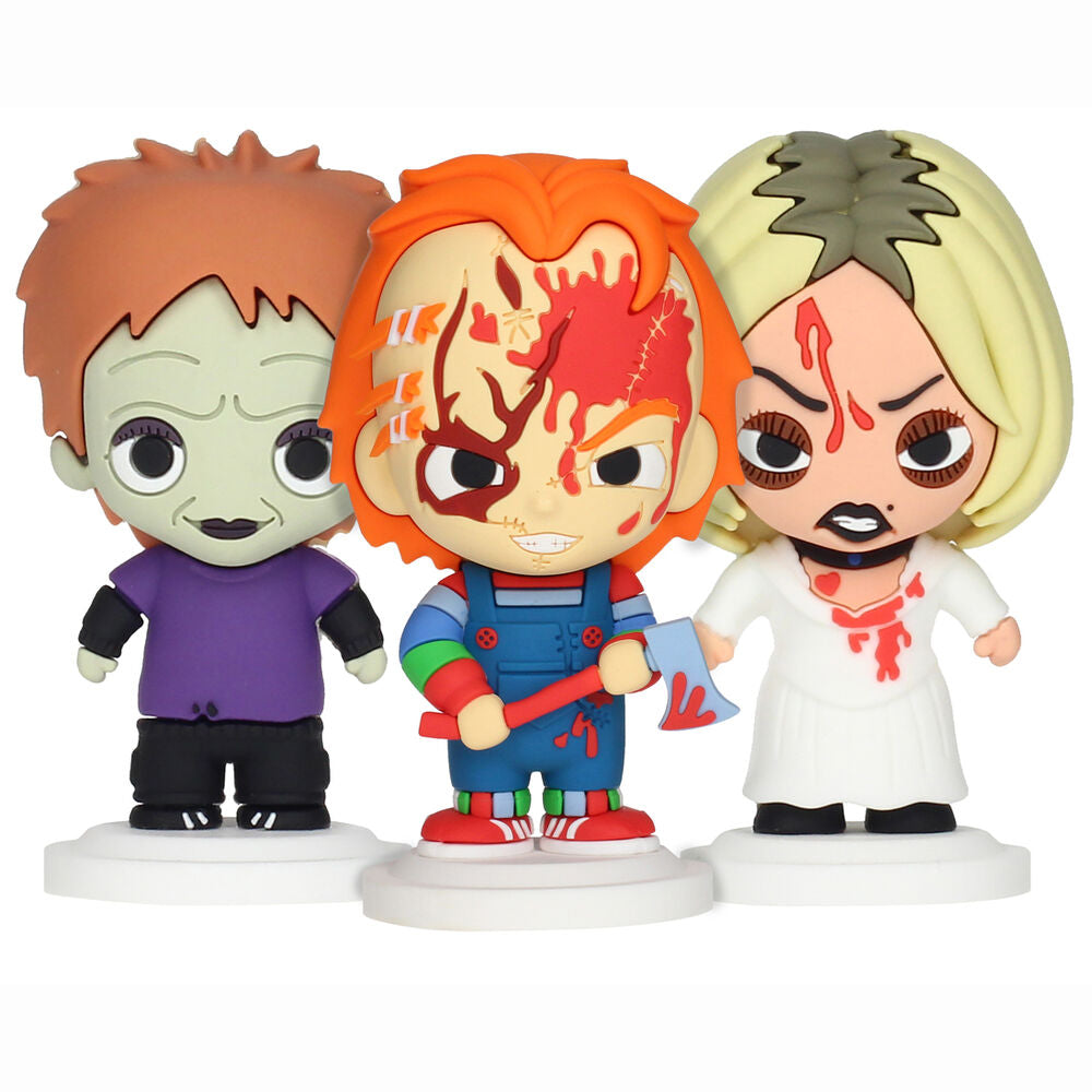 Set 3 Figuras Pokis Chucky 7 cm