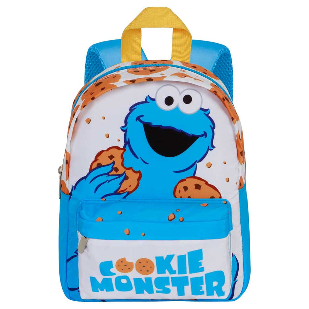 Mochila Monstruo de las Galletas Barrio Sesamo 27 cm