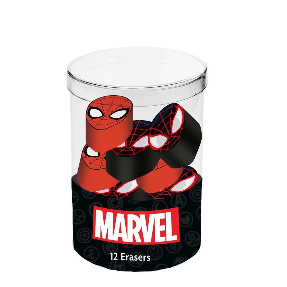 Cubo 12 Gomas Spiderman Marvel Frikytopia