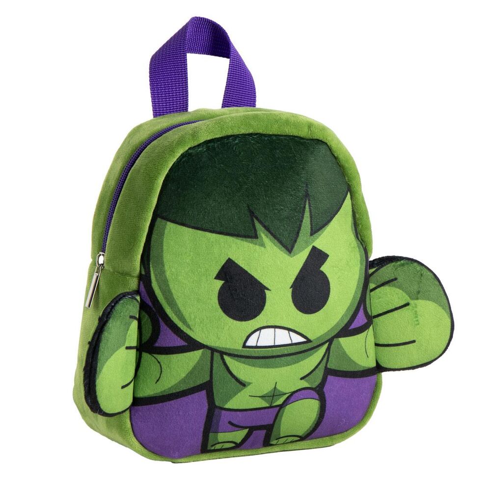 Mochila Peluche Hulk Marvel 22 cm