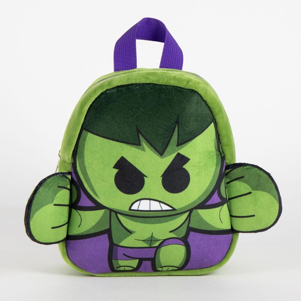 Mochila Peluche Hulk Marvel 22 cm