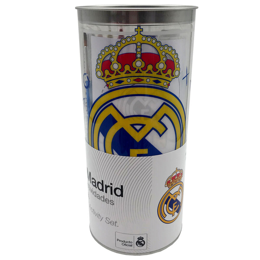 Hucha set actividades Real Madrid 38pzs Frikytopia