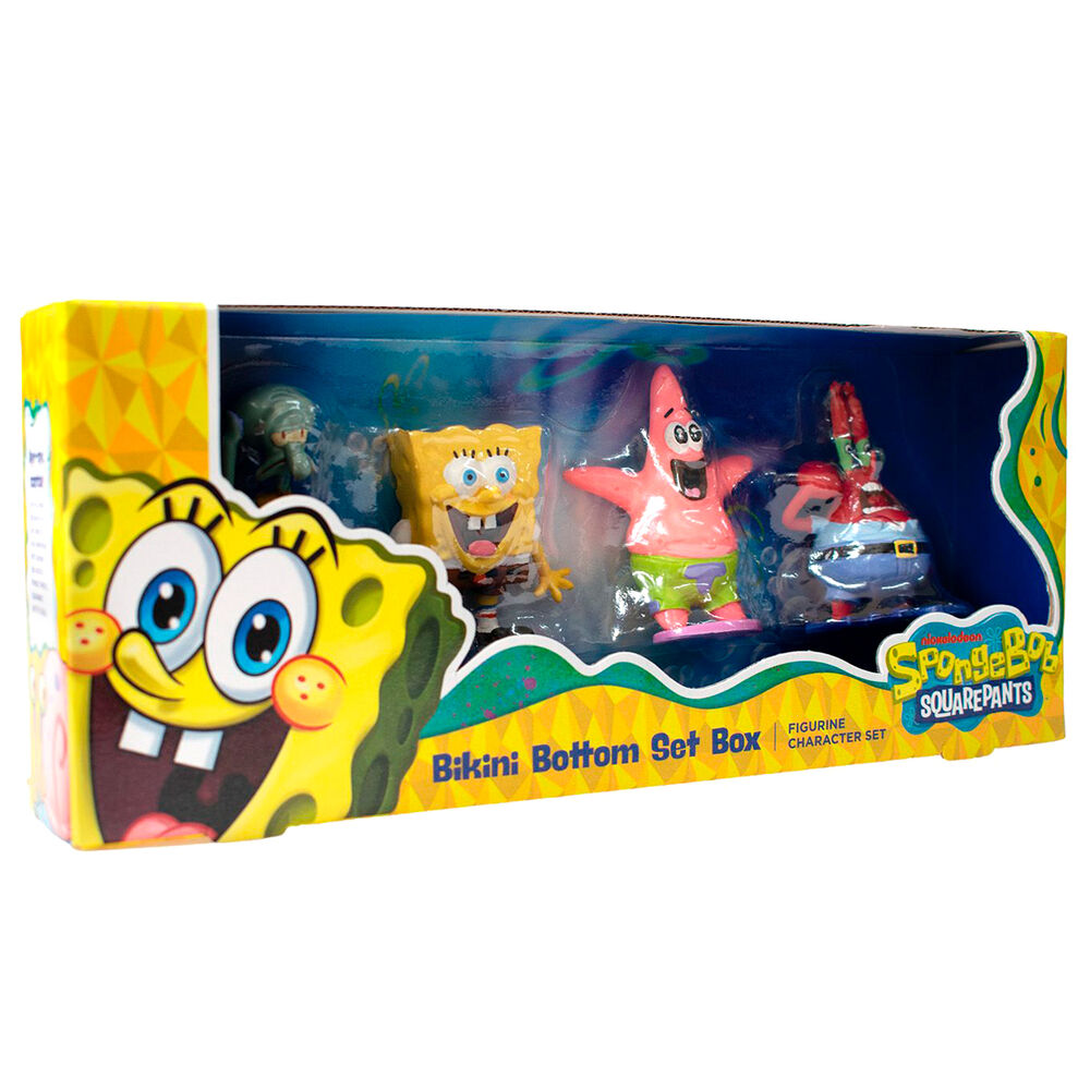 Blister figuras Bob Esponja Frikytopia