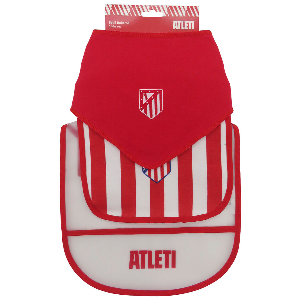 Set 3 Baberos Atletico de Madrid Frikytopia