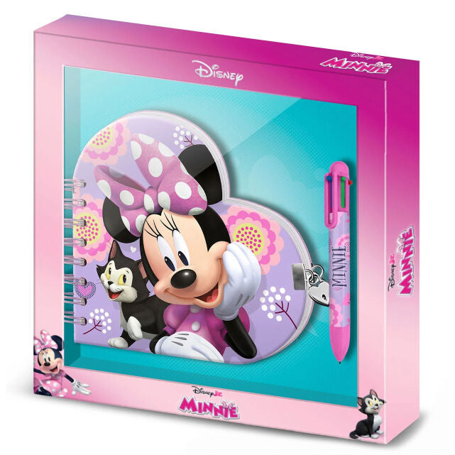 Diario + Boligrafo Minnie Disney Frikytopia