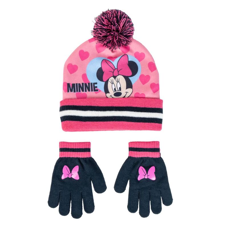 Set gorro y guantes Minnie Disney Frikytopia