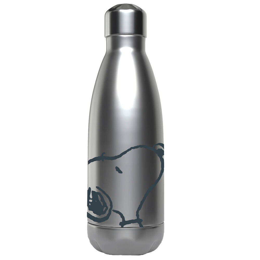 Botella acero inoxidable Snoopy Peanuts 550ml Frikytopia