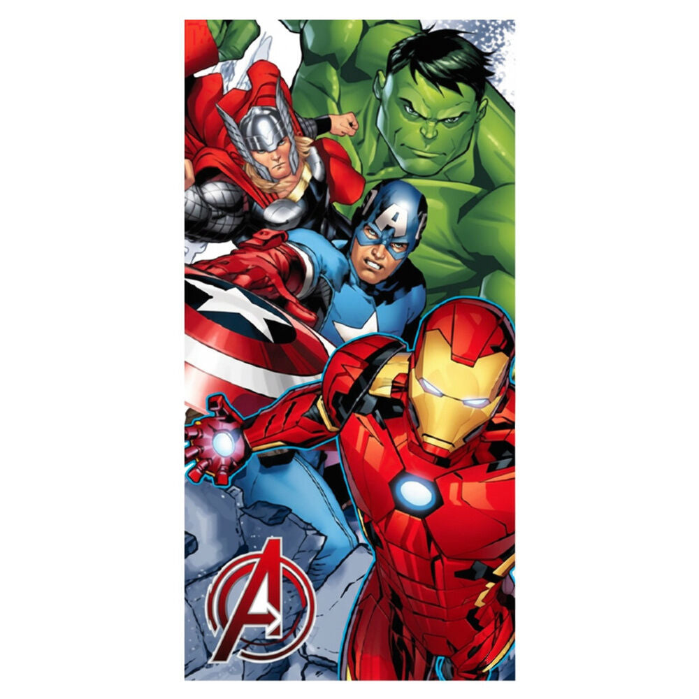Toalla Vengadores Avengers Marvel microfibra Frikytopia