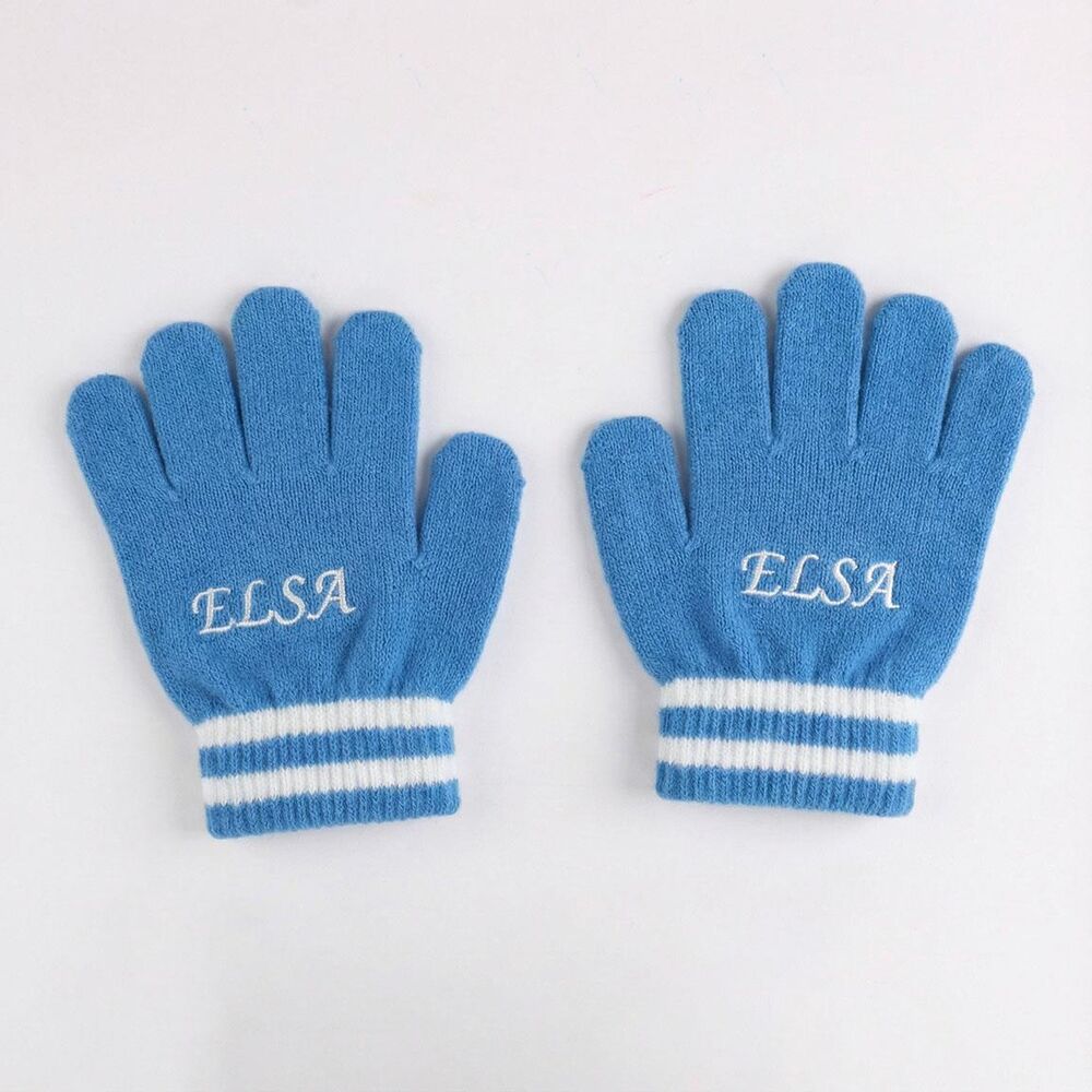 Conjunto Gorro Guantes Bufanda Frozen Disney