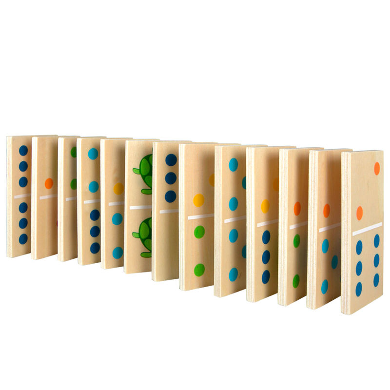 Domino Animales Madera 29pzs