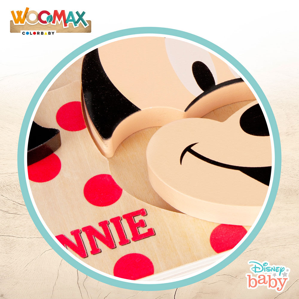 Puzzle Madera Minnie Disney