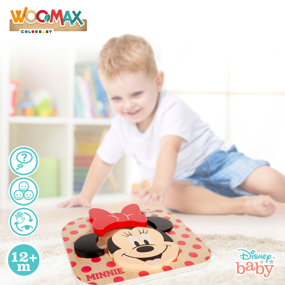 Puzzle Madera Minnie Disney