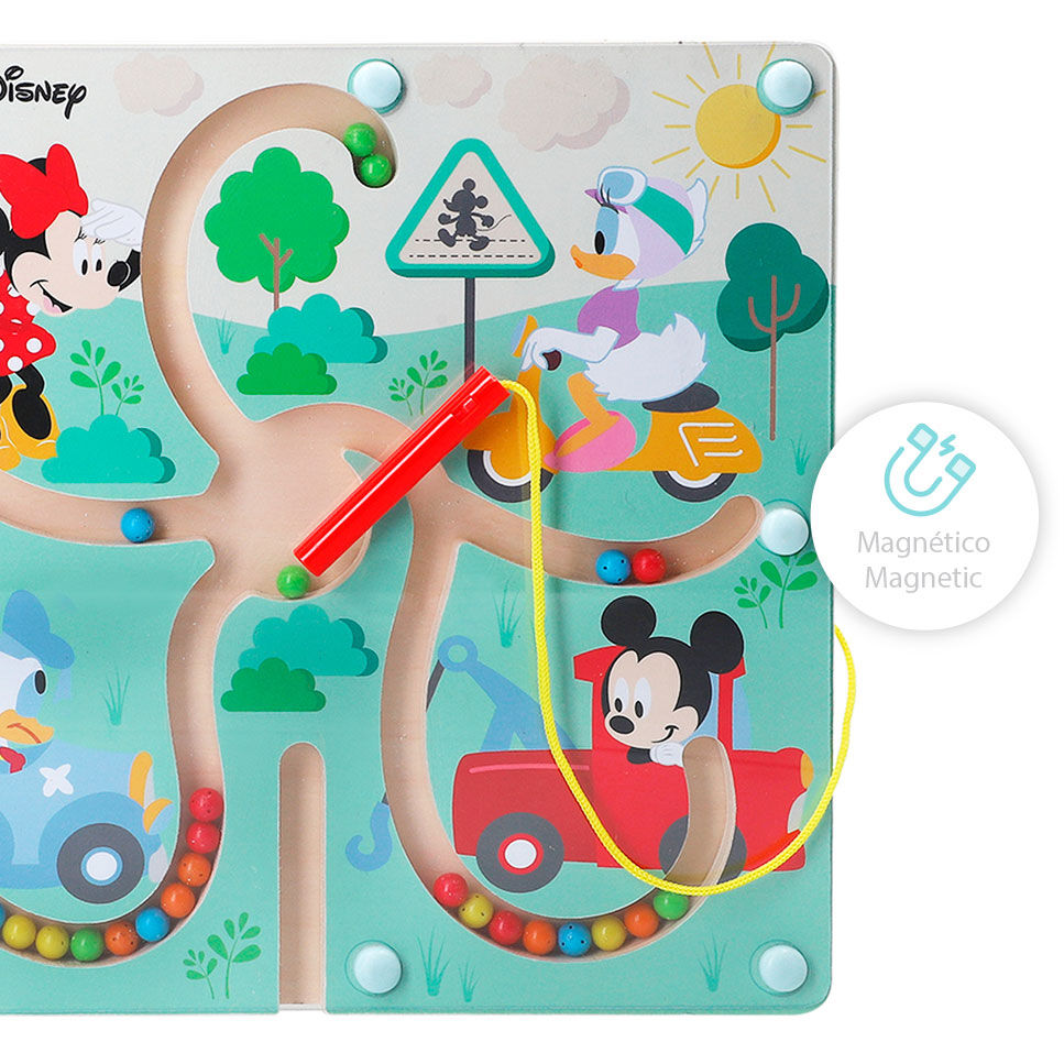 Laberinto Magnetico Baby Disney Madera