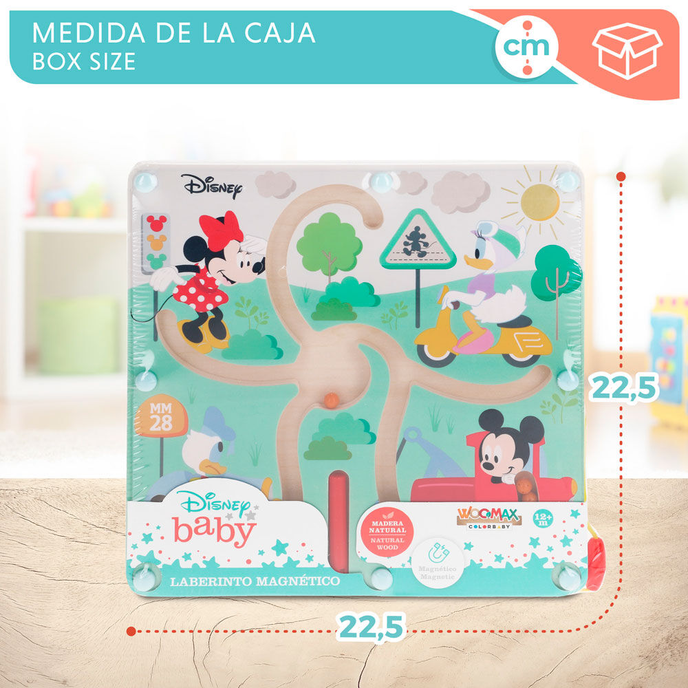 Laberinto Magnetico Baby Disney Madera