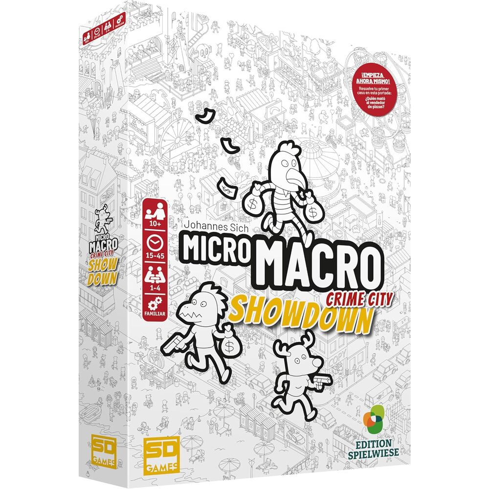 Juego Micro Macro Showdown español Frikytopia