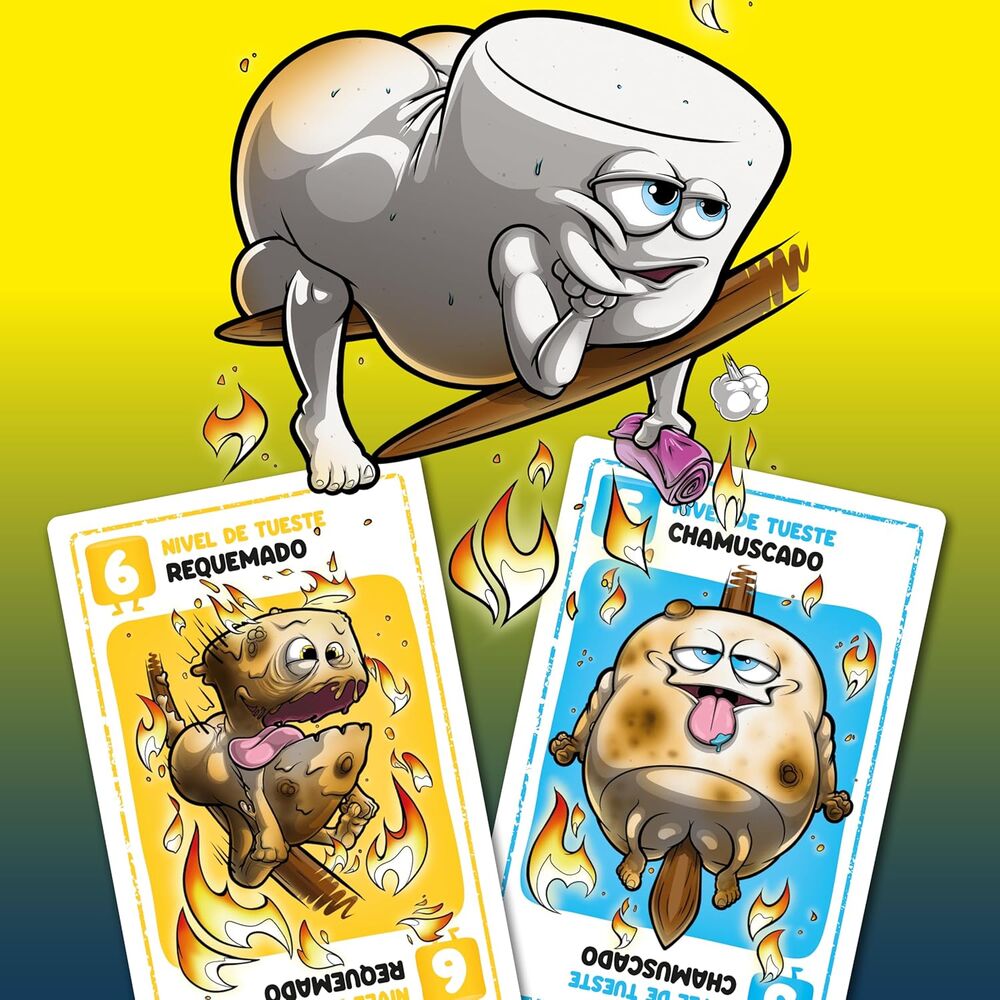 Juego cartas Arschmallows español Frikytopia