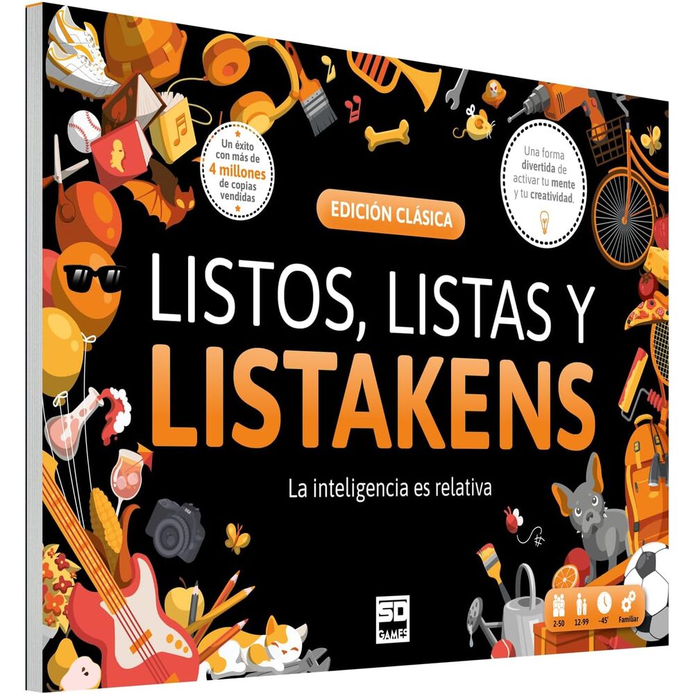 Juego mesa Listos Listas y Listakens español Frikytopia