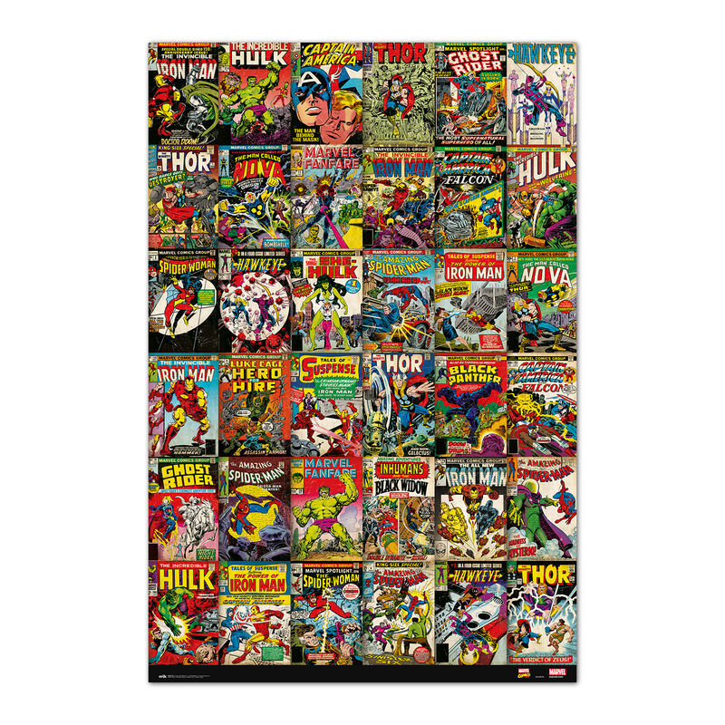 Poster Comics Marvel Frikytopia
