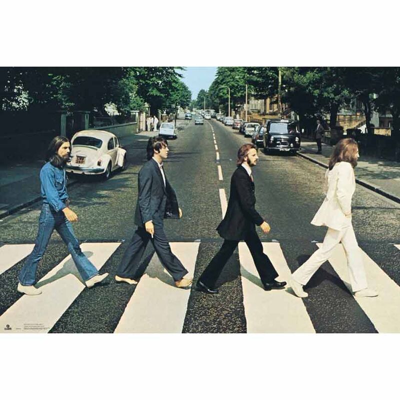 Poster Abbey Road The Beatles Frikytopia