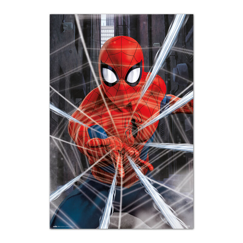 Poster Telaraña Spiderman Marvel Frikytopia