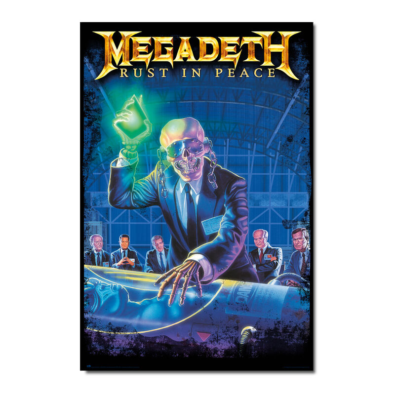 Poster Megadeth Rust in Peace Frikytopia
