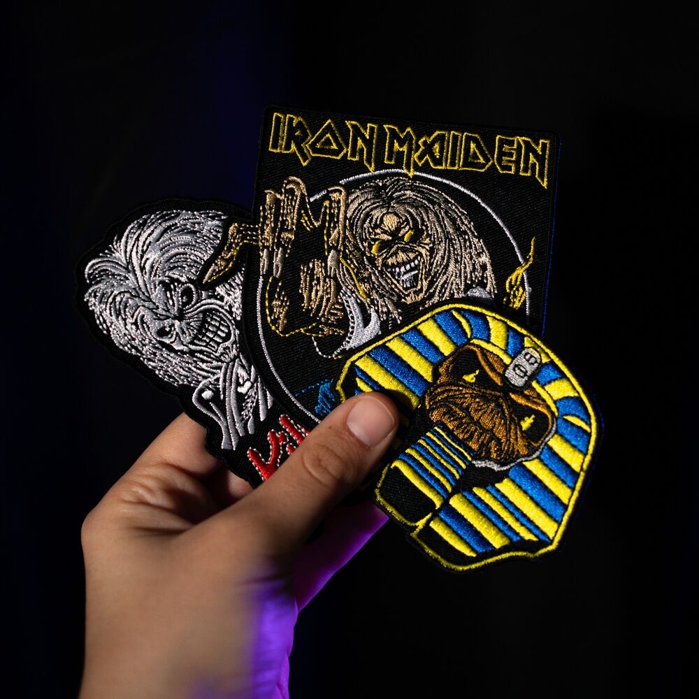 Set 3 Parches Iron Maiden