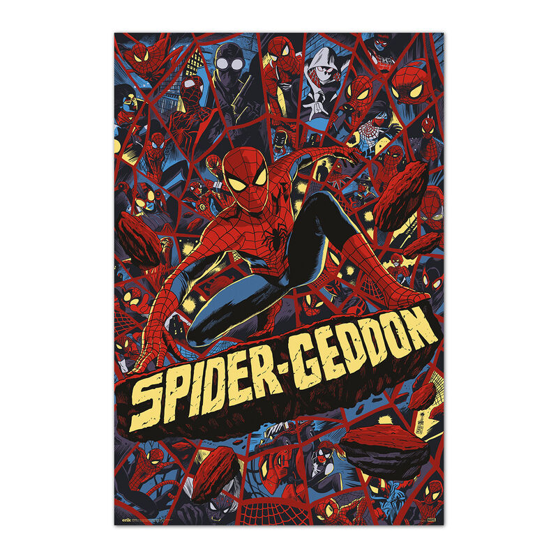 Poster Spider-Geddon Spiderman Marvel Frikytopia