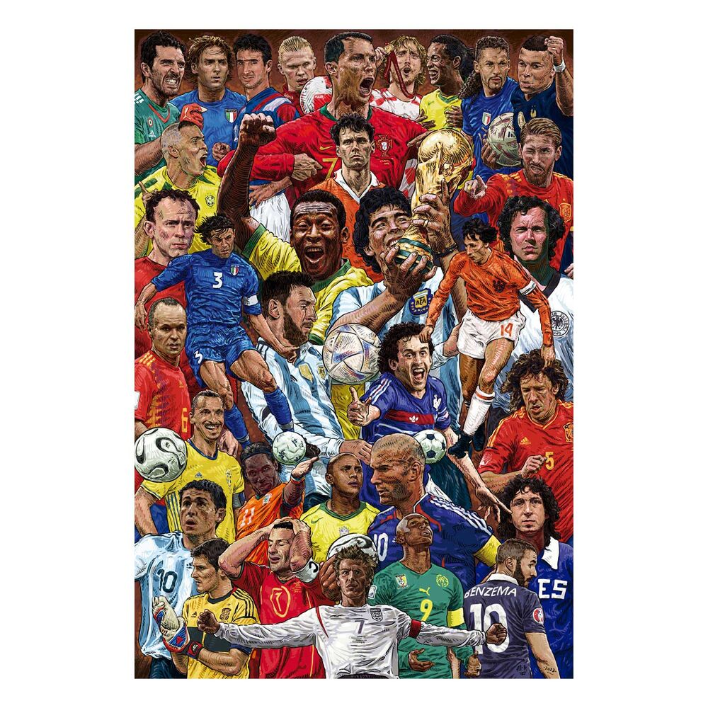Poster Leyendas del Fubtol Frikytopia