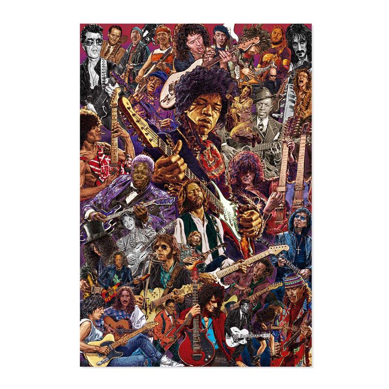 Poster Guitarristas Legendarios Frikytopia