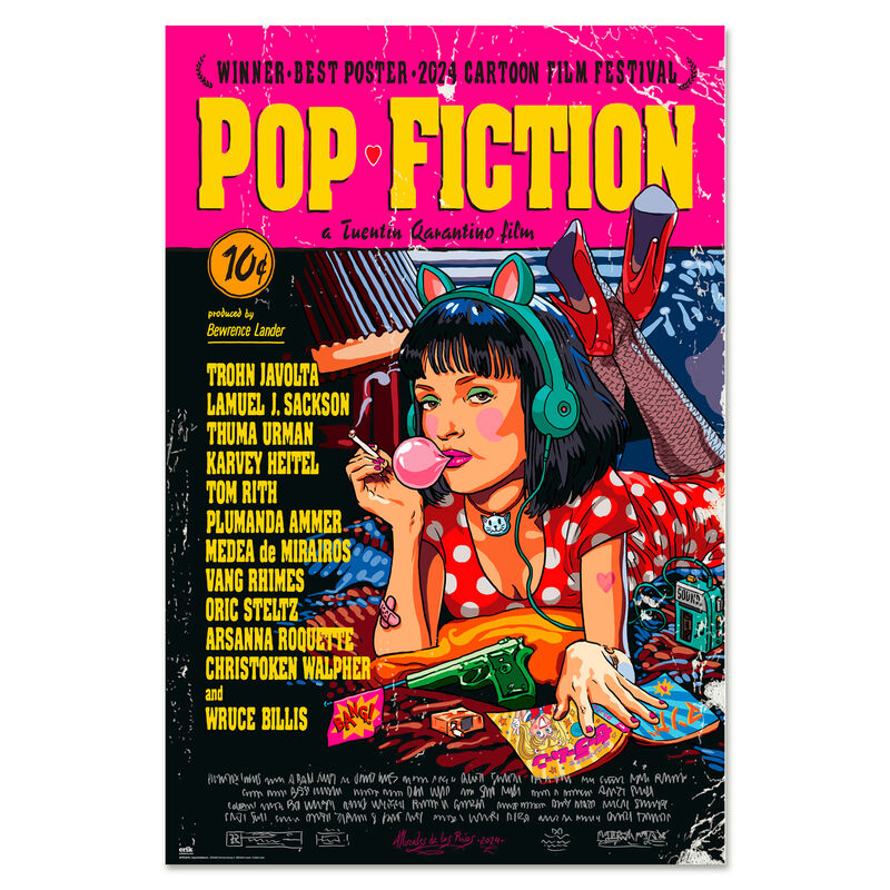 Poster Pop Fiction Frikytopia