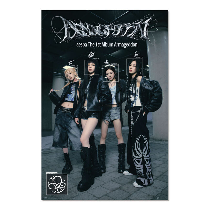 Poster Aespa Armageddon Frikytopia