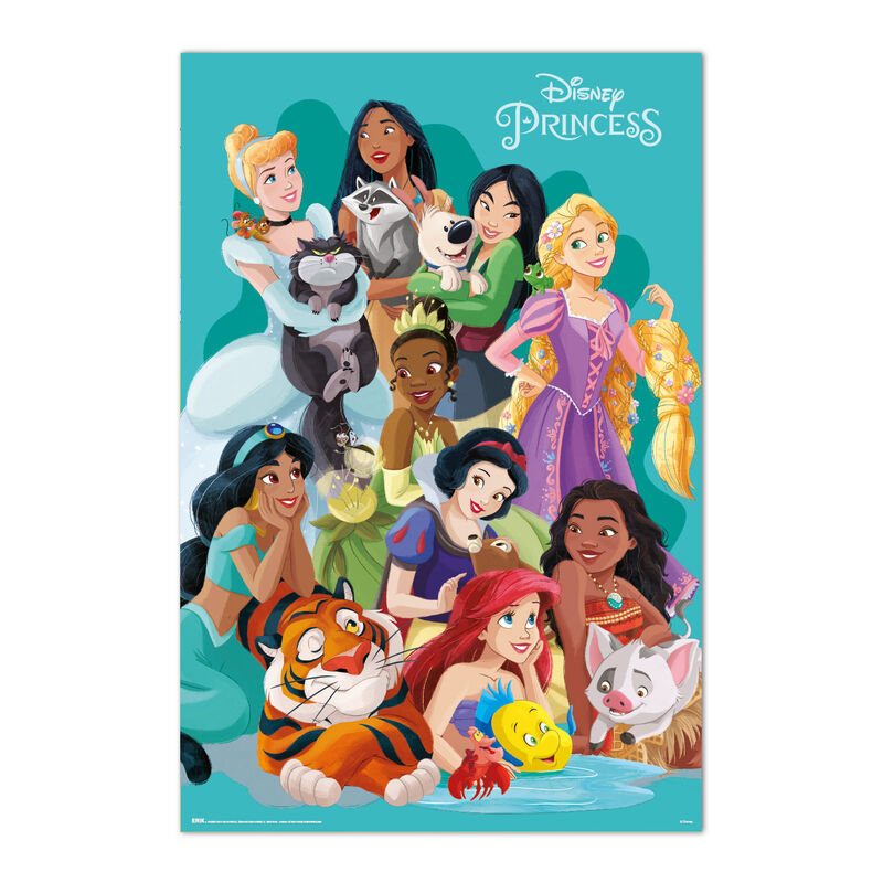 Poster Princesas Disney Frikytopia