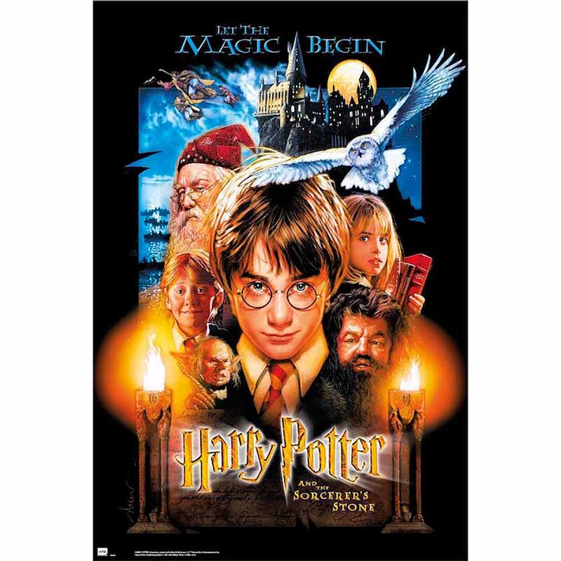 Poster Harry Potter y la Piedra Filosofal Frikytopia