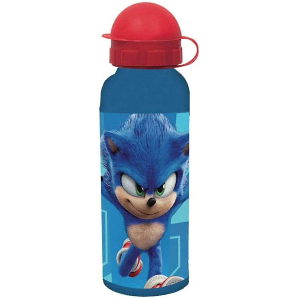 Botella Sonic The Hedgehog 520ml aluminio Frikytopia