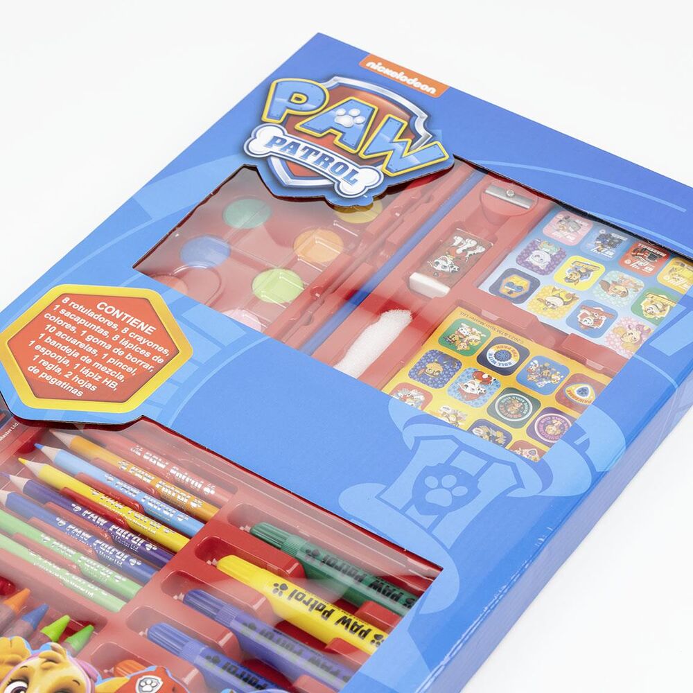 Set Papeleria Coloreable Patrulla Canina Paw Patrol