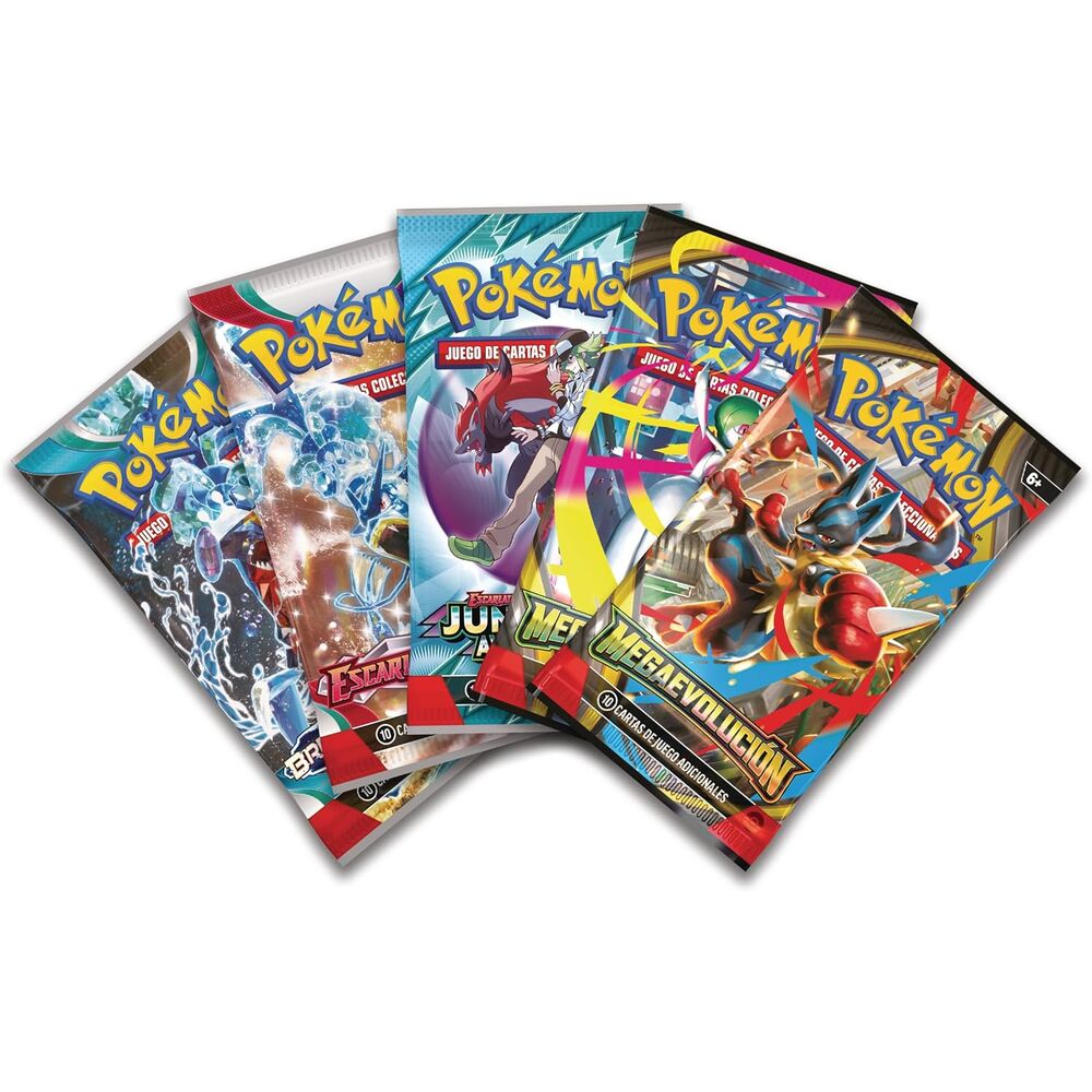 Blister Cartas Mega Lucario Ex Pokemon Español