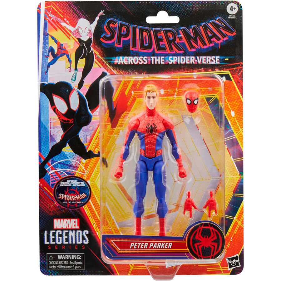 Figura Peter Parker Across The Spider-Verse Spider-Man Marvel 15 cm Frikytopia