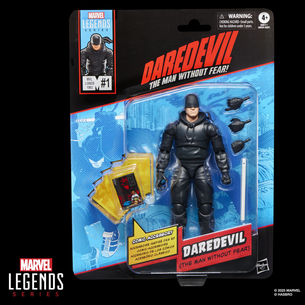 Figura Daredevil The Man Without Fear Daredevil Marvel Legends Series 15 cm