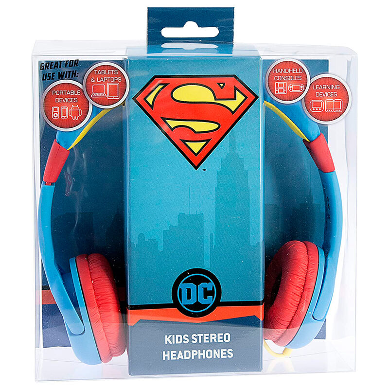 Auriculares Infantiles Superman DC Comics