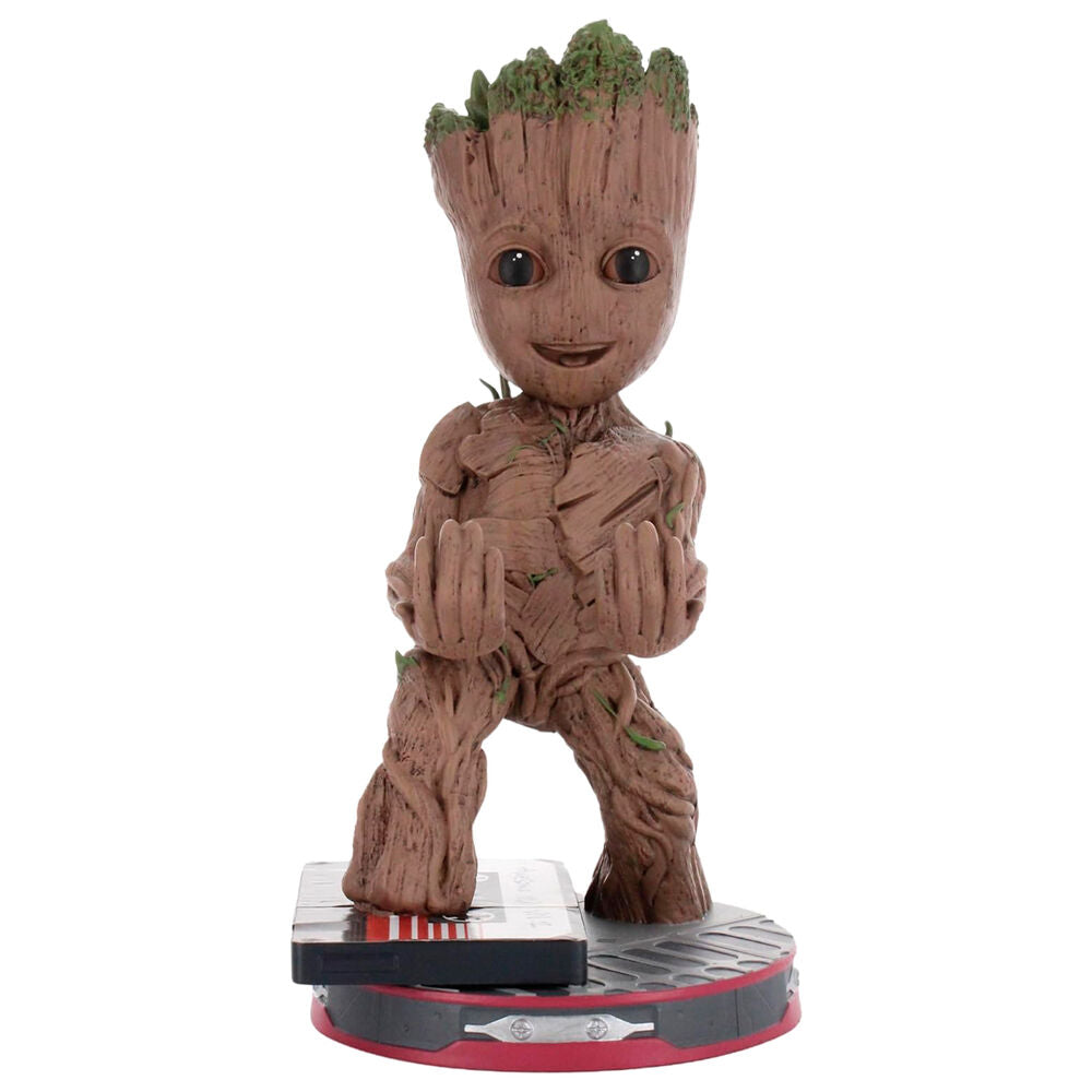 Cable Guy Soporte Sujecion Smiley Groot Guardianes de la Galaxia Marvel 20 cm